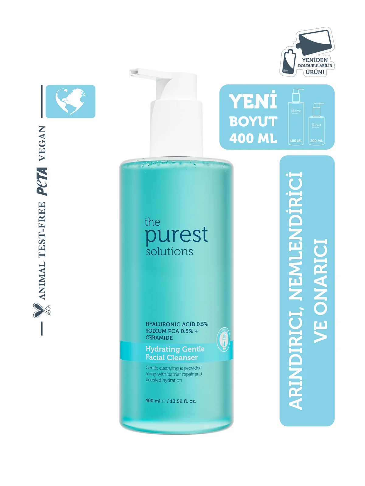 The Purest Solutions Hydrating Gentle Facial Cleanser 400 ml