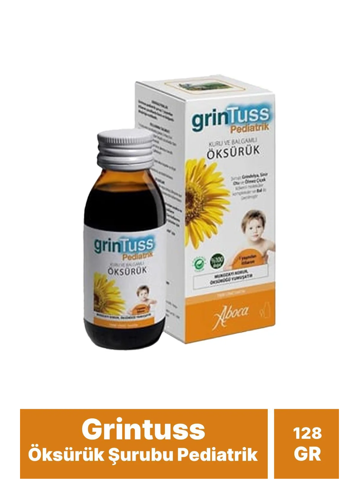Grintuss Pediatrik Öksürük Şurubu 128 gr
