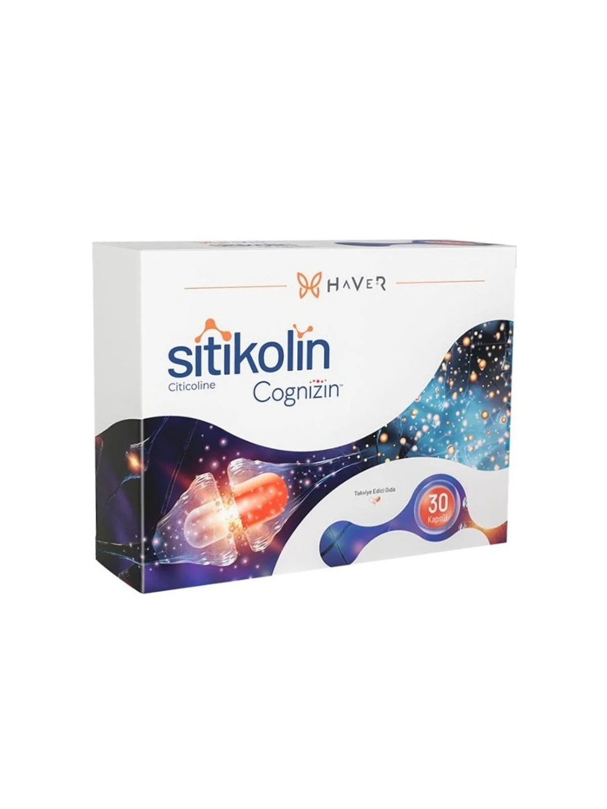 Sitikolin Cognizin 250 mg 30 Kapsül