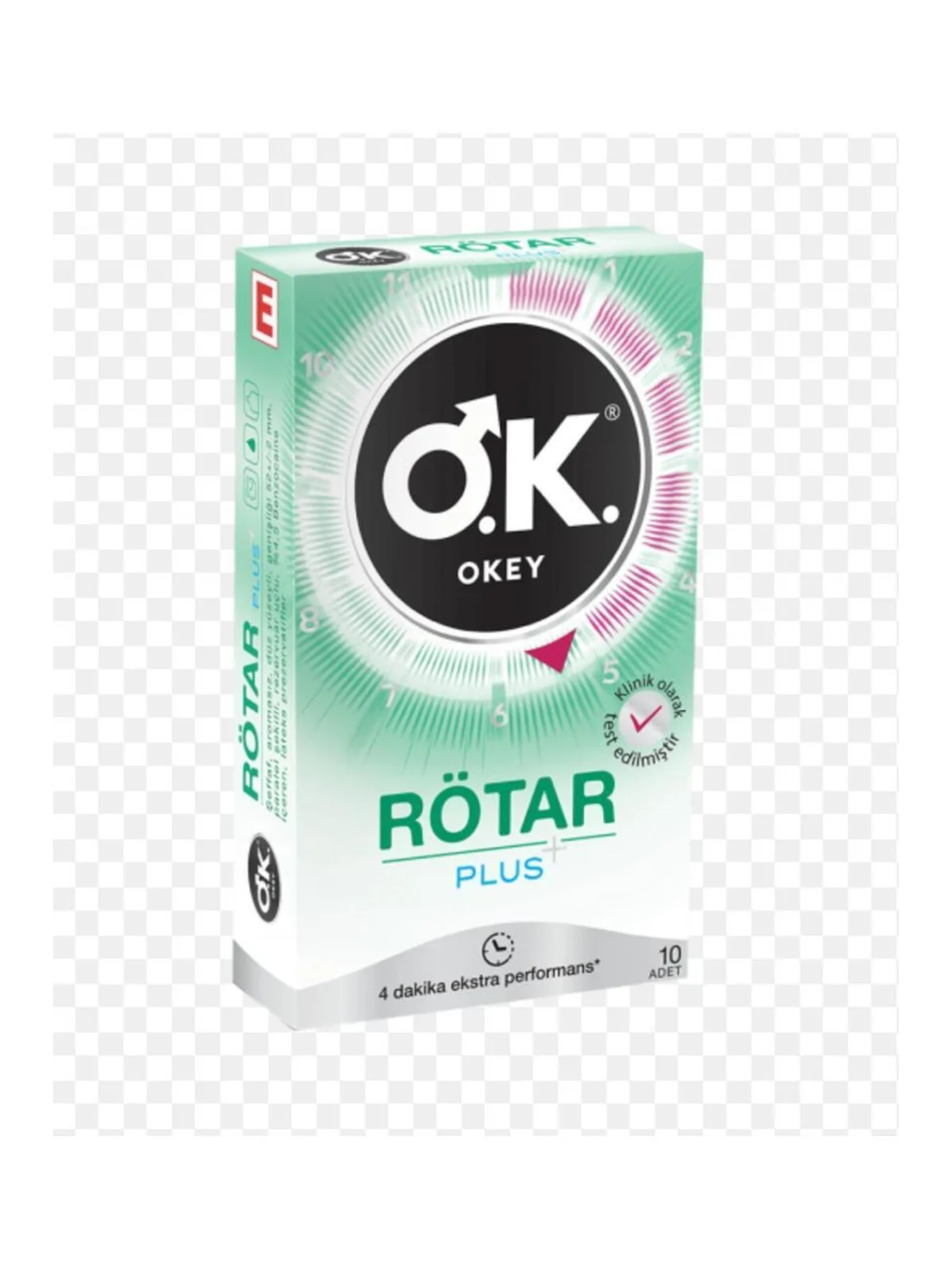 Okey Rötar Plus Prezervatif 10lu