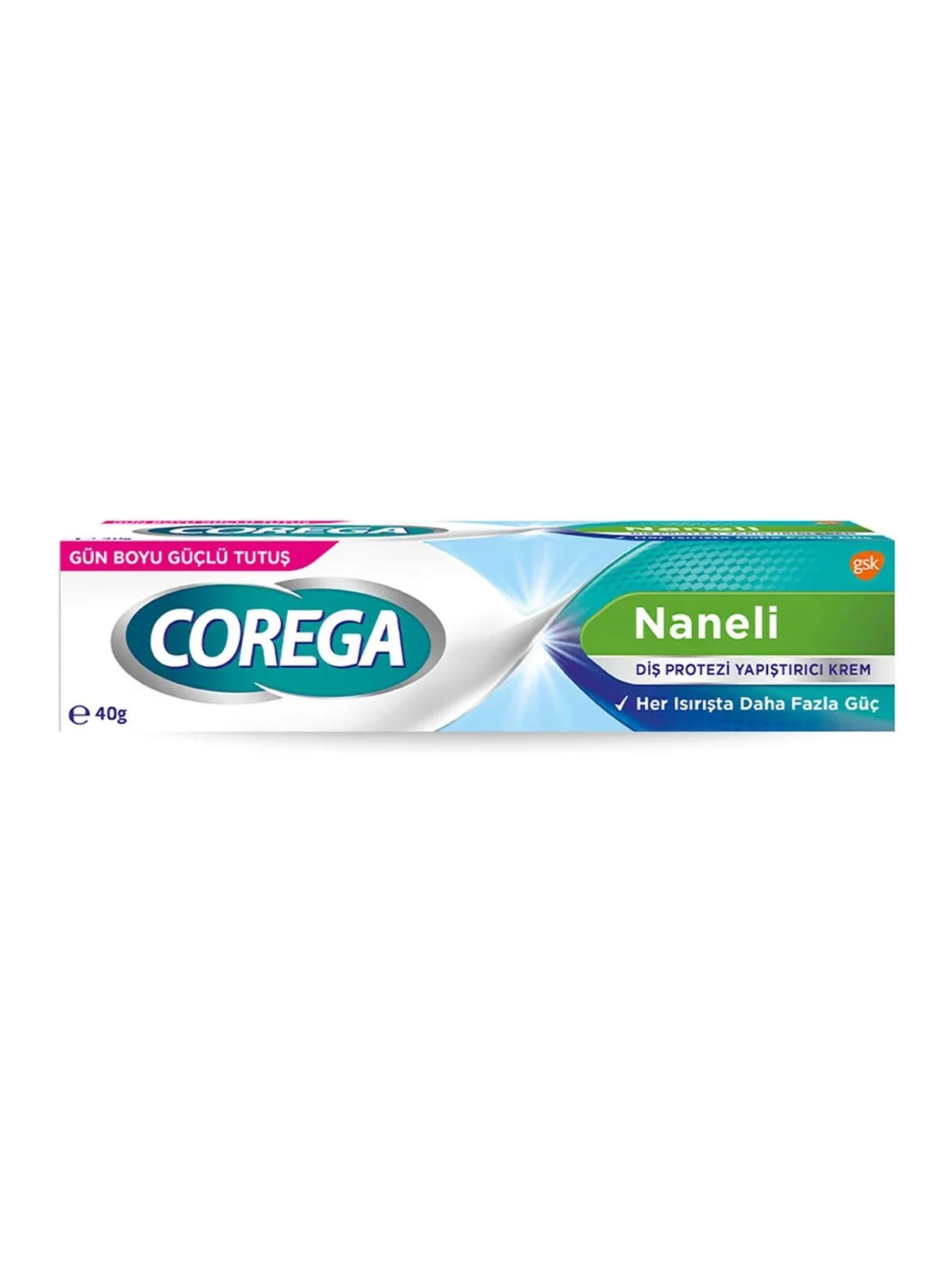 Corega Süper Protez Yapıştırıcı Naneli Krem 40 gr