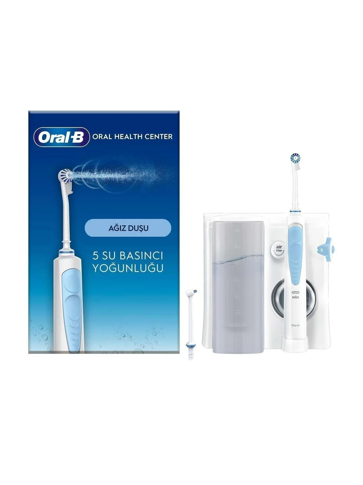 Oral-B Oxyjet Ağız Duşu Hazneli