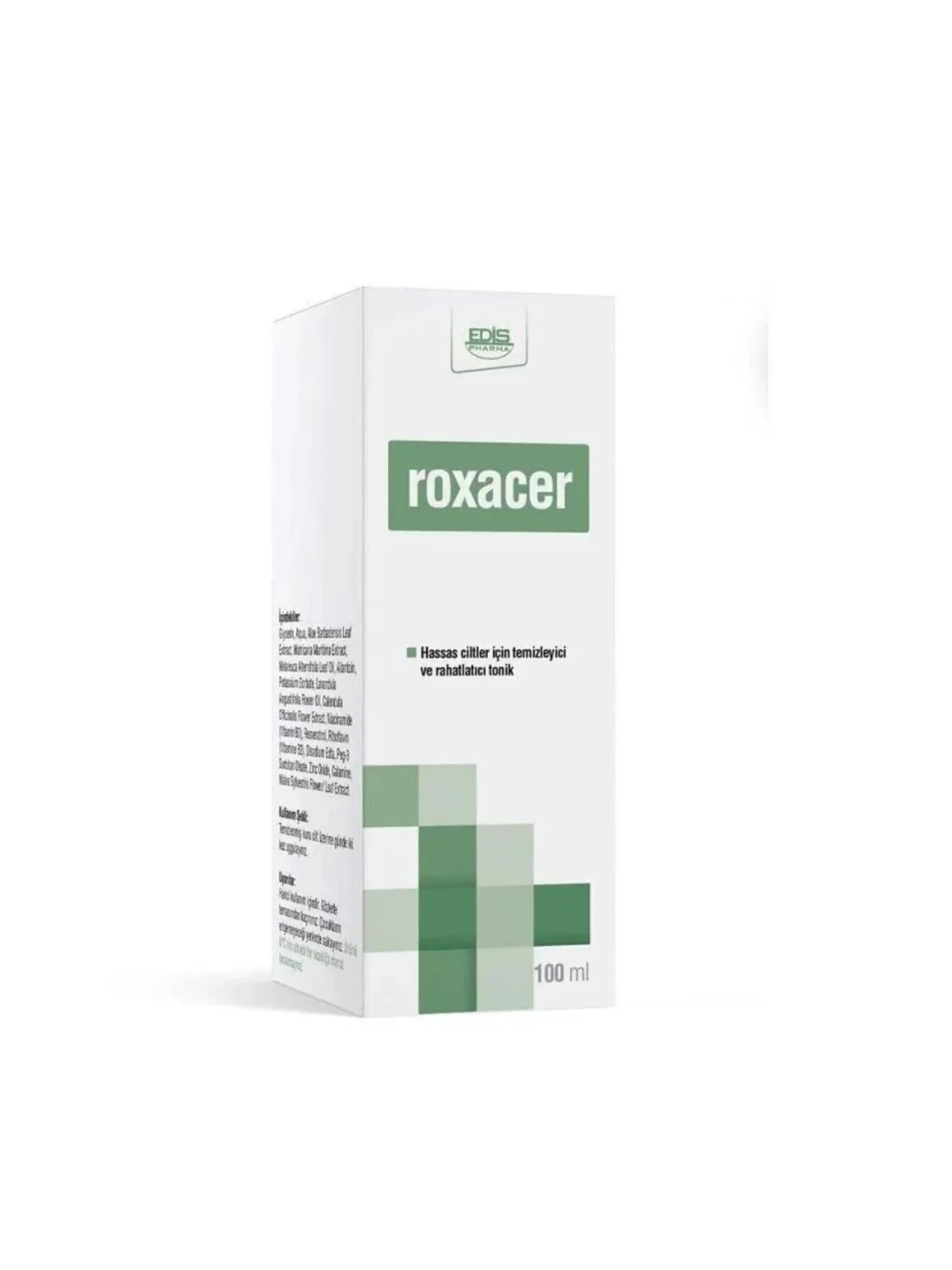Roxacer Hassas Ciltler İçin Temizleyici ve Rahatlatıcı Tonik 100 ml
