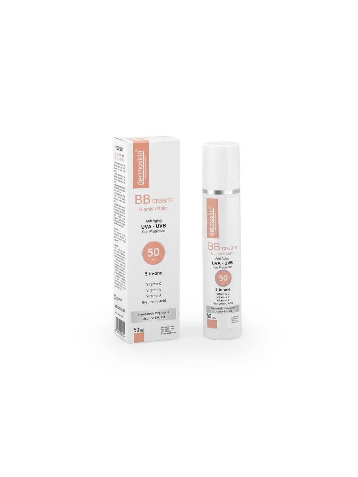 Dermoskin BB Krem SPF50 50 ml