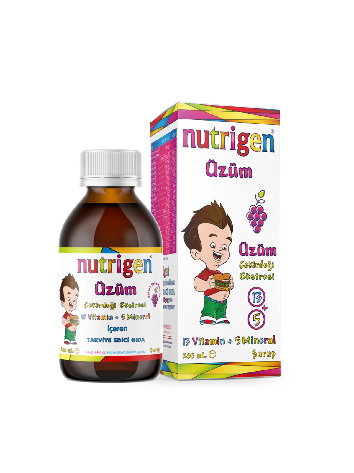 Nutrigen Üzüm Pediatrik Şurup 200 ml