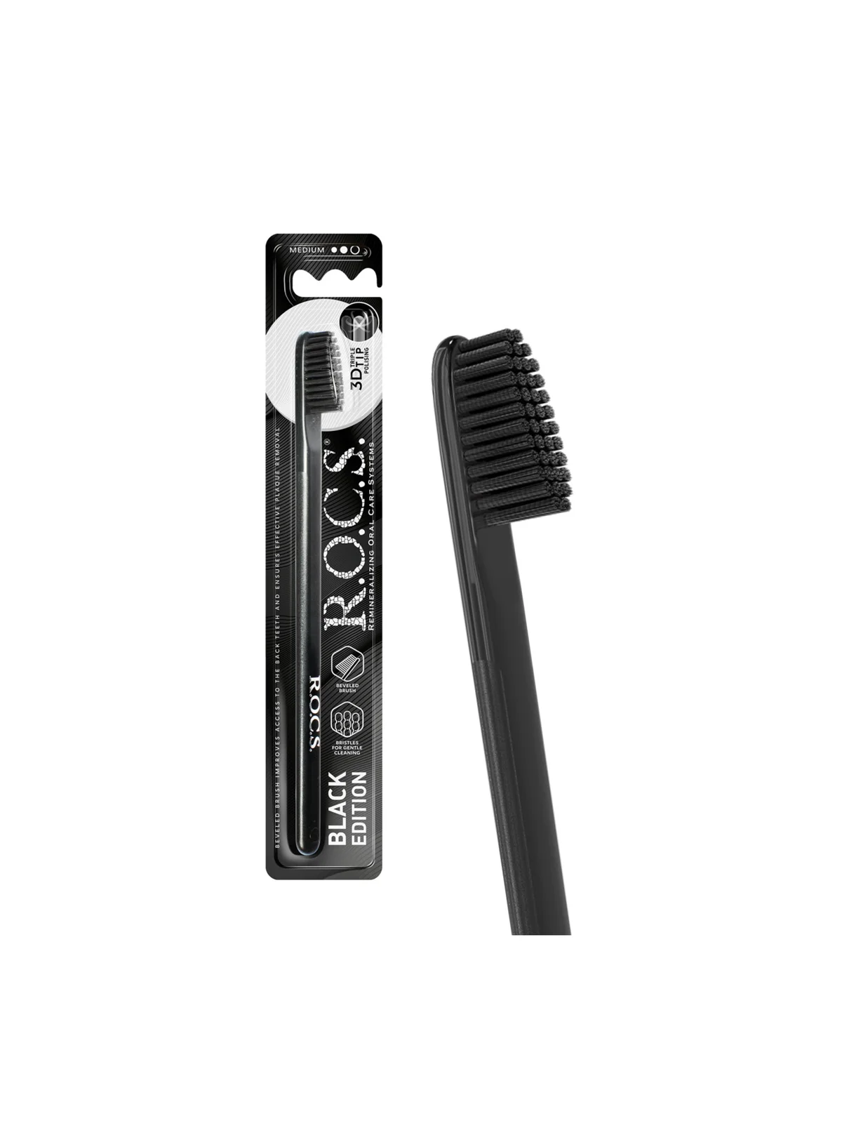 Rocs Diş Fırçası Black Edition