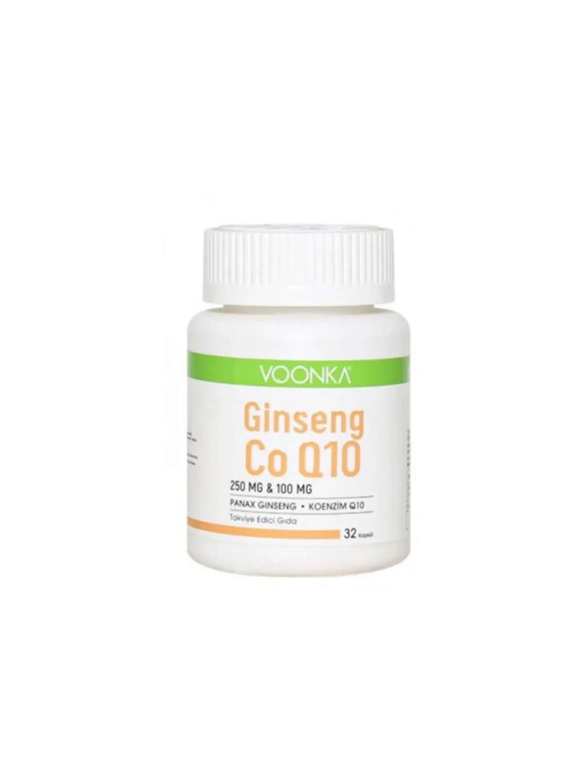 Voonka Ginseng Coenzyme Q10 30 Kapsül