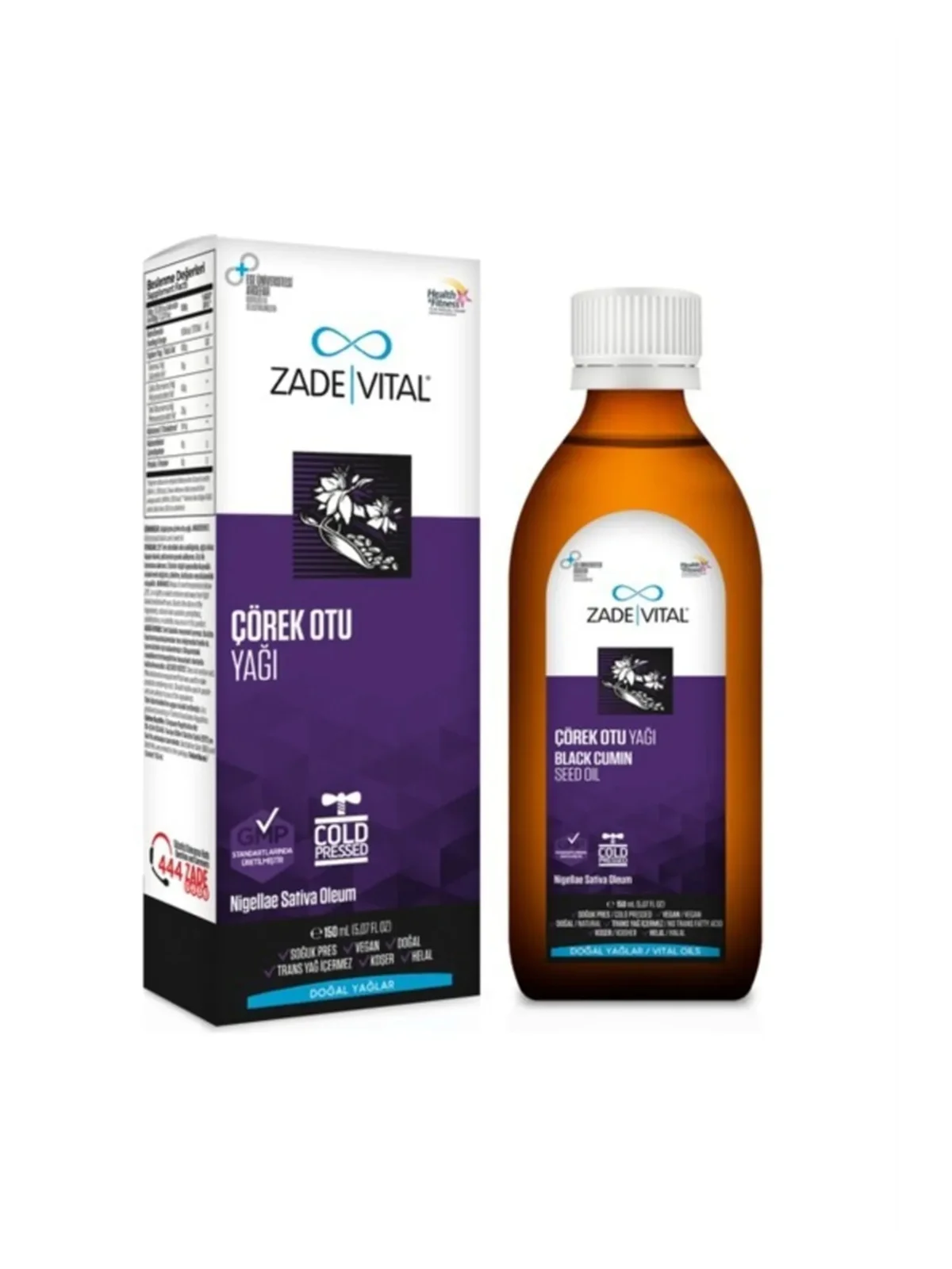 Zade Vital Çörek Otu Yağı 150 ml