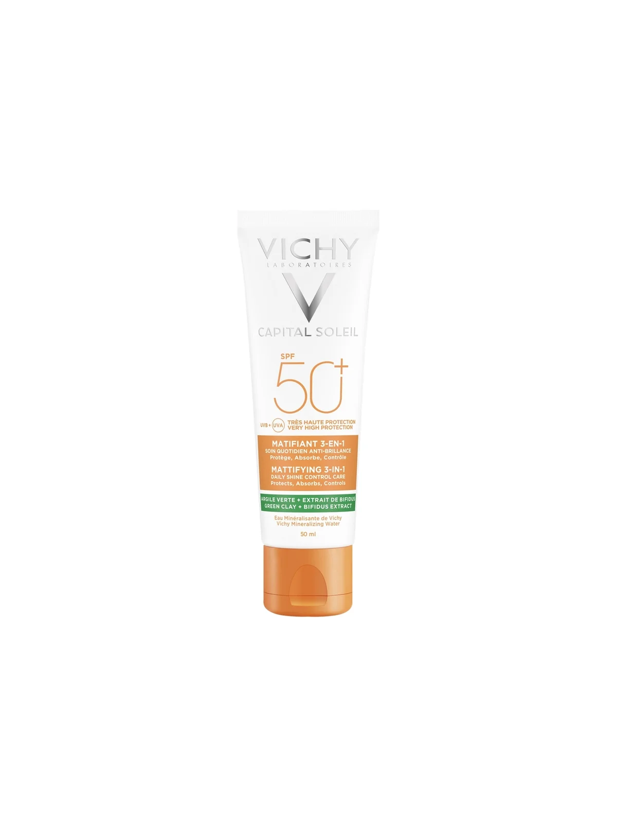 Vichy Capital Ideal Soleil Anti Brillance Matifiant 3 in 1 Cream SPF50 50 ml
