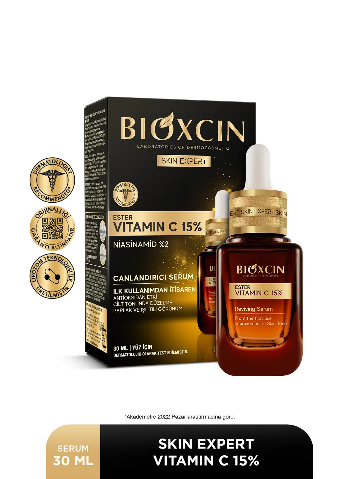 Bioxcin Ester Vitamin C %15 Canlandırıcı Serum 30 ml