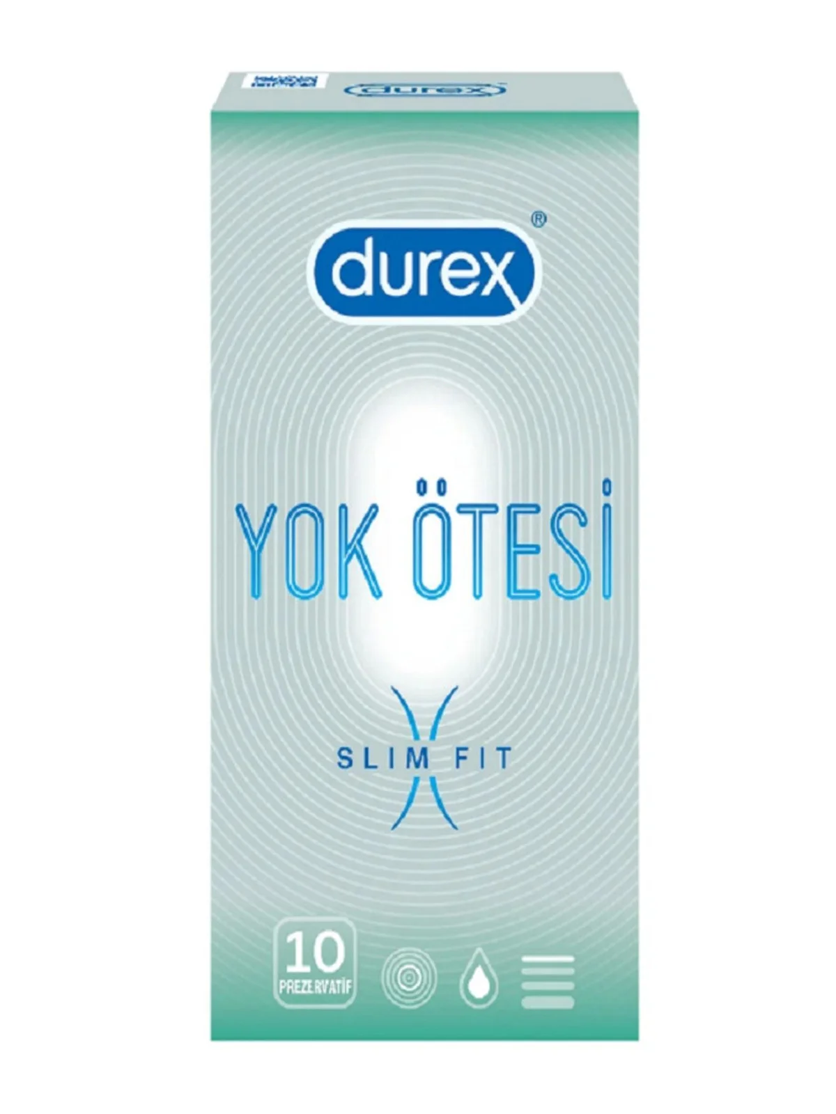 Durex Yok Ötesi Prezervatif Slim Fit 10lu