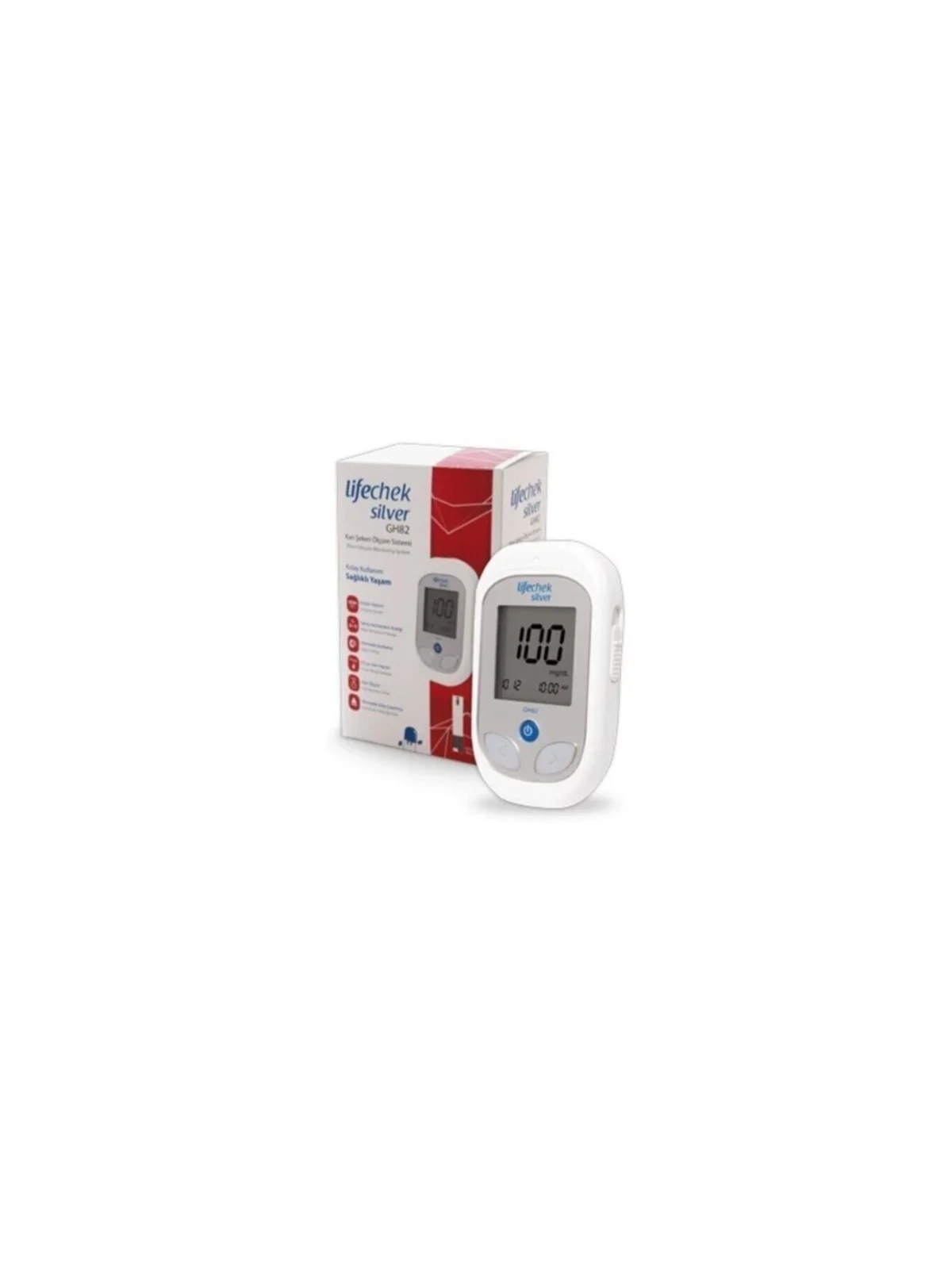 Lifechek Silver GH82 Kan Şekeri Ölçüm Cihazı