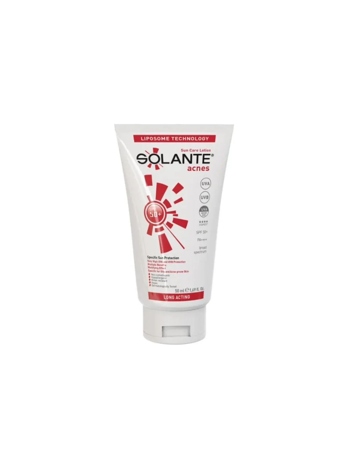 Solante Acnes Losyon SPF50+ 50 ml