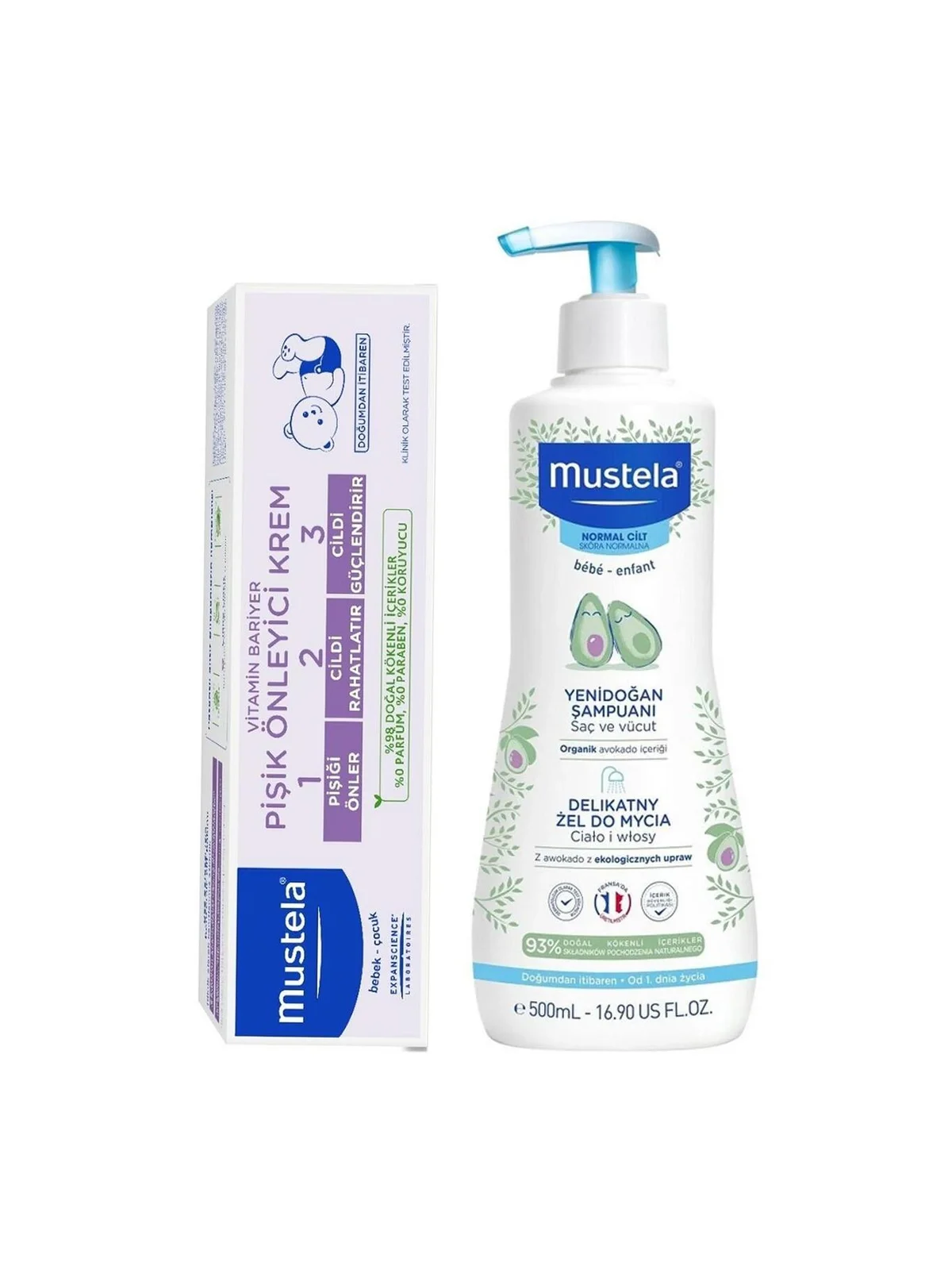 Mustela Yenidoğan Şampuan 500 ml