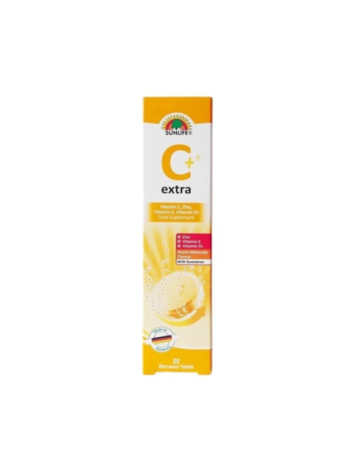 Sunlife Vitamin C Extra 20 Efervesan Tablet