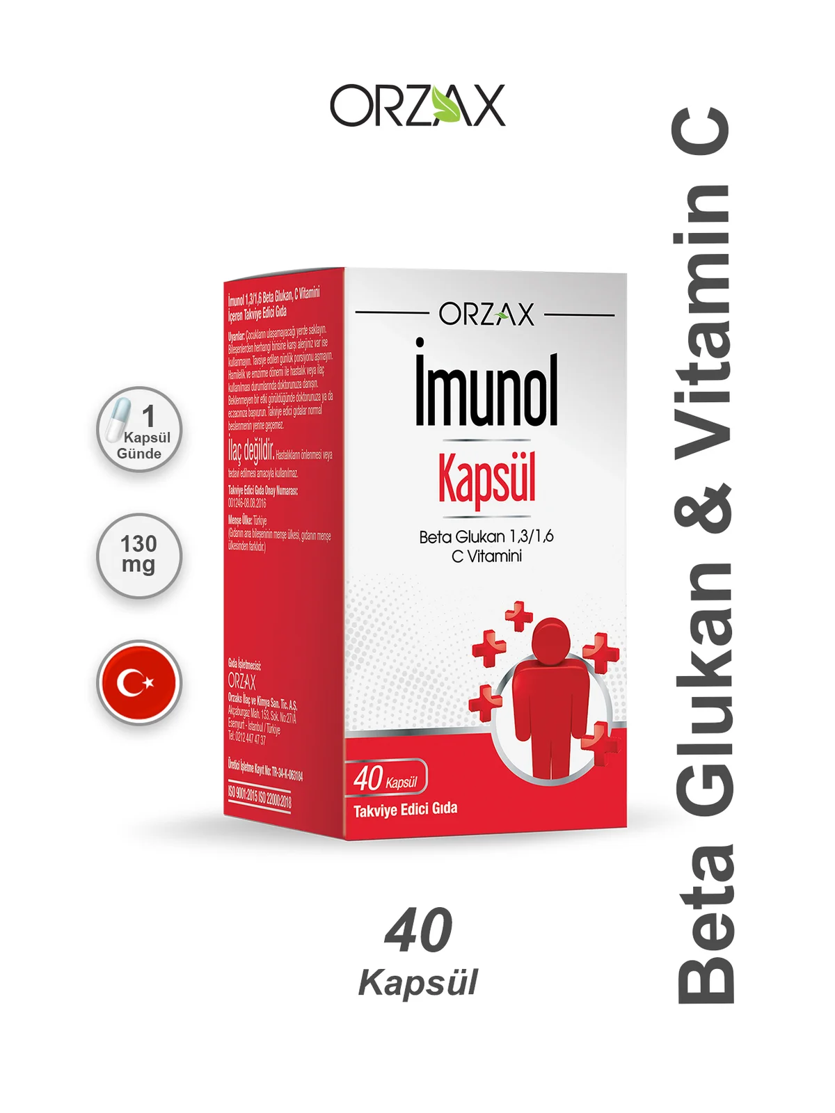 İmunol 40 Kapsül