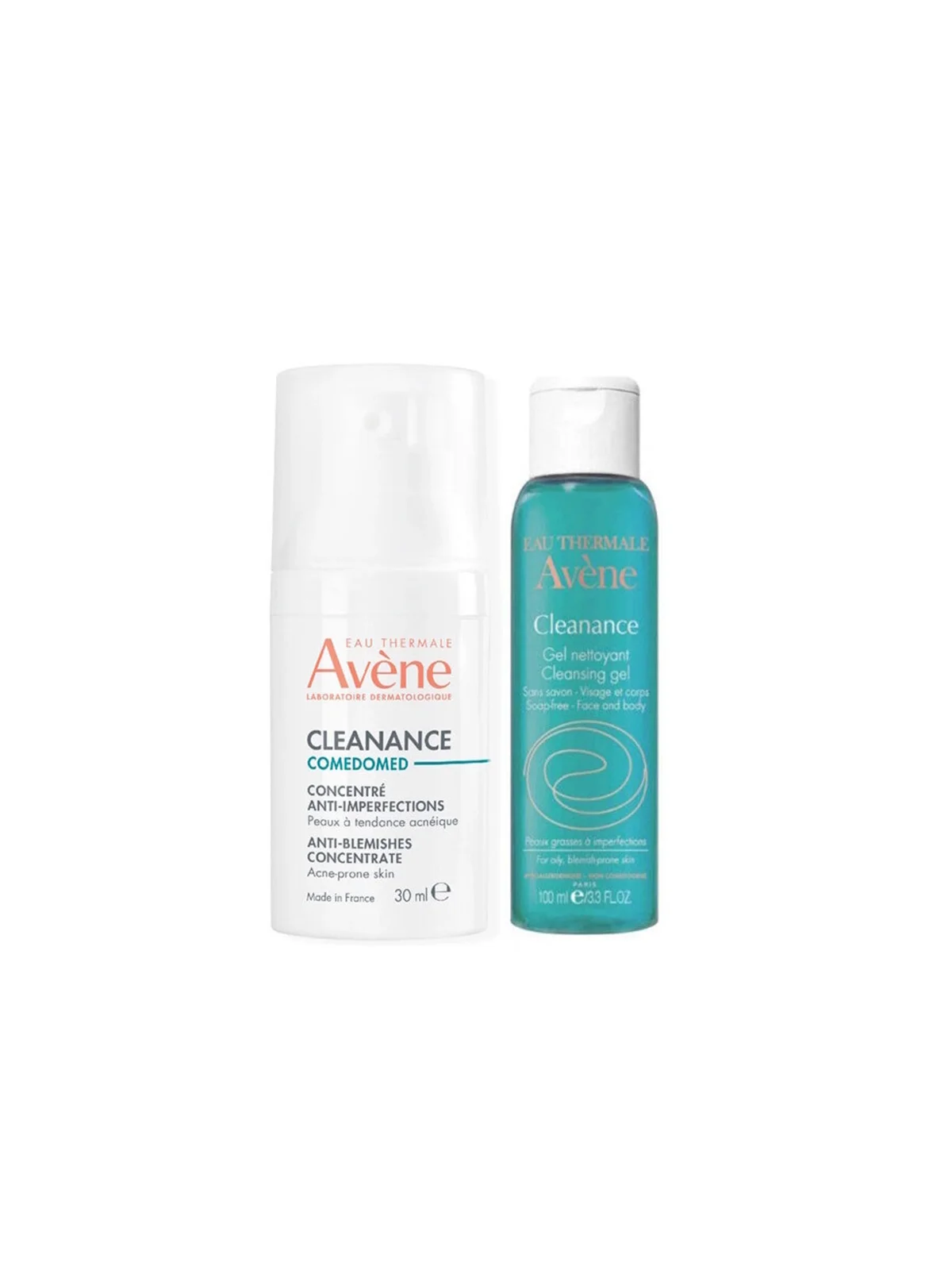 Avène Cleanance Comedomed 30 ml + Cleanance Cleansing Gel 100 ml Hediye
