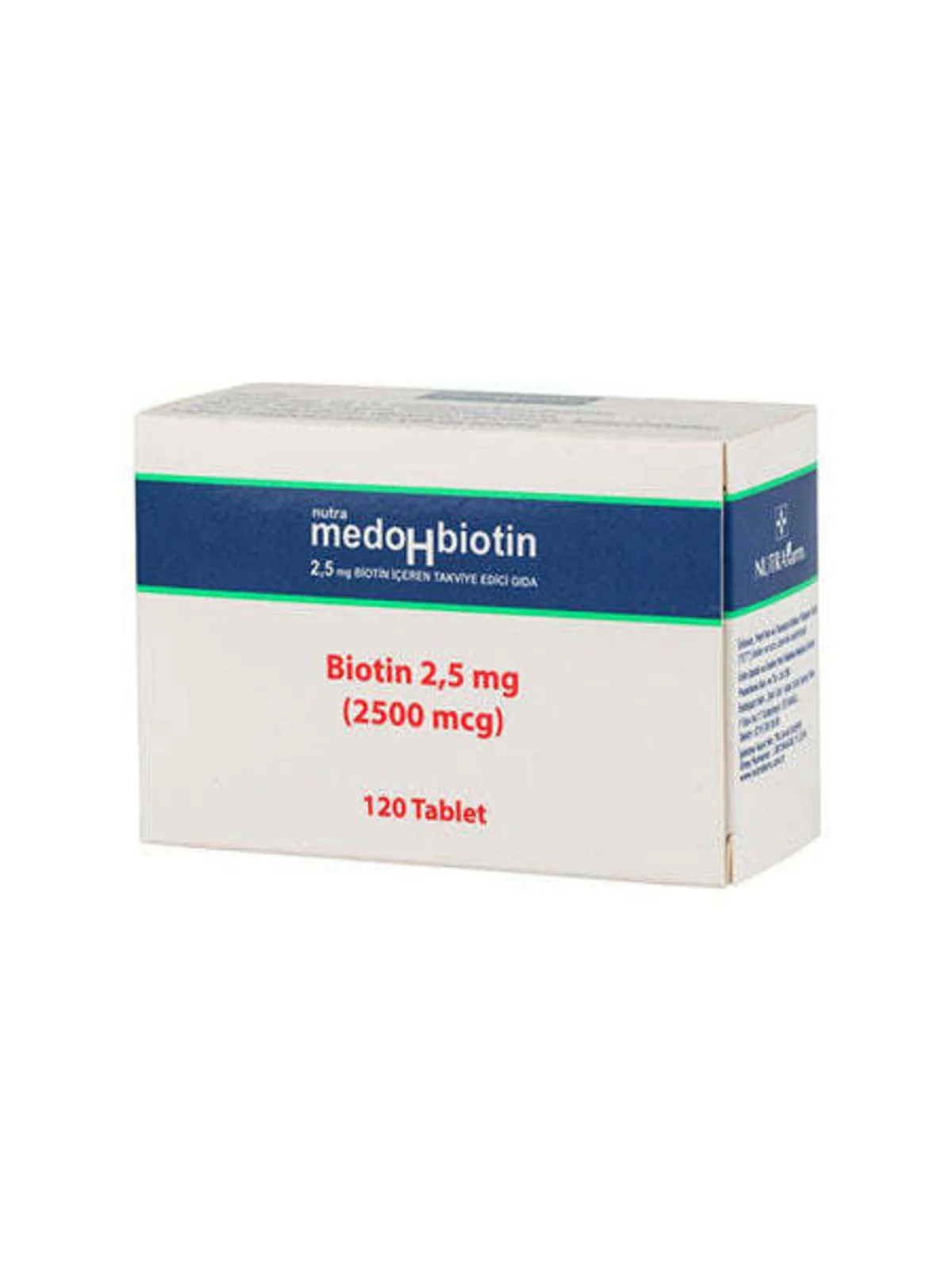 Medohbiotin 2,5 mg 120 Tablet