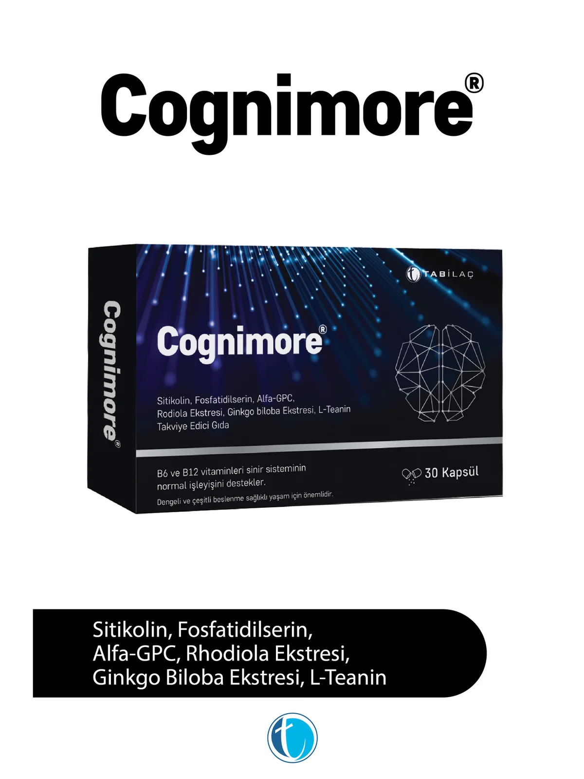 Cognimore 30 Kapsül