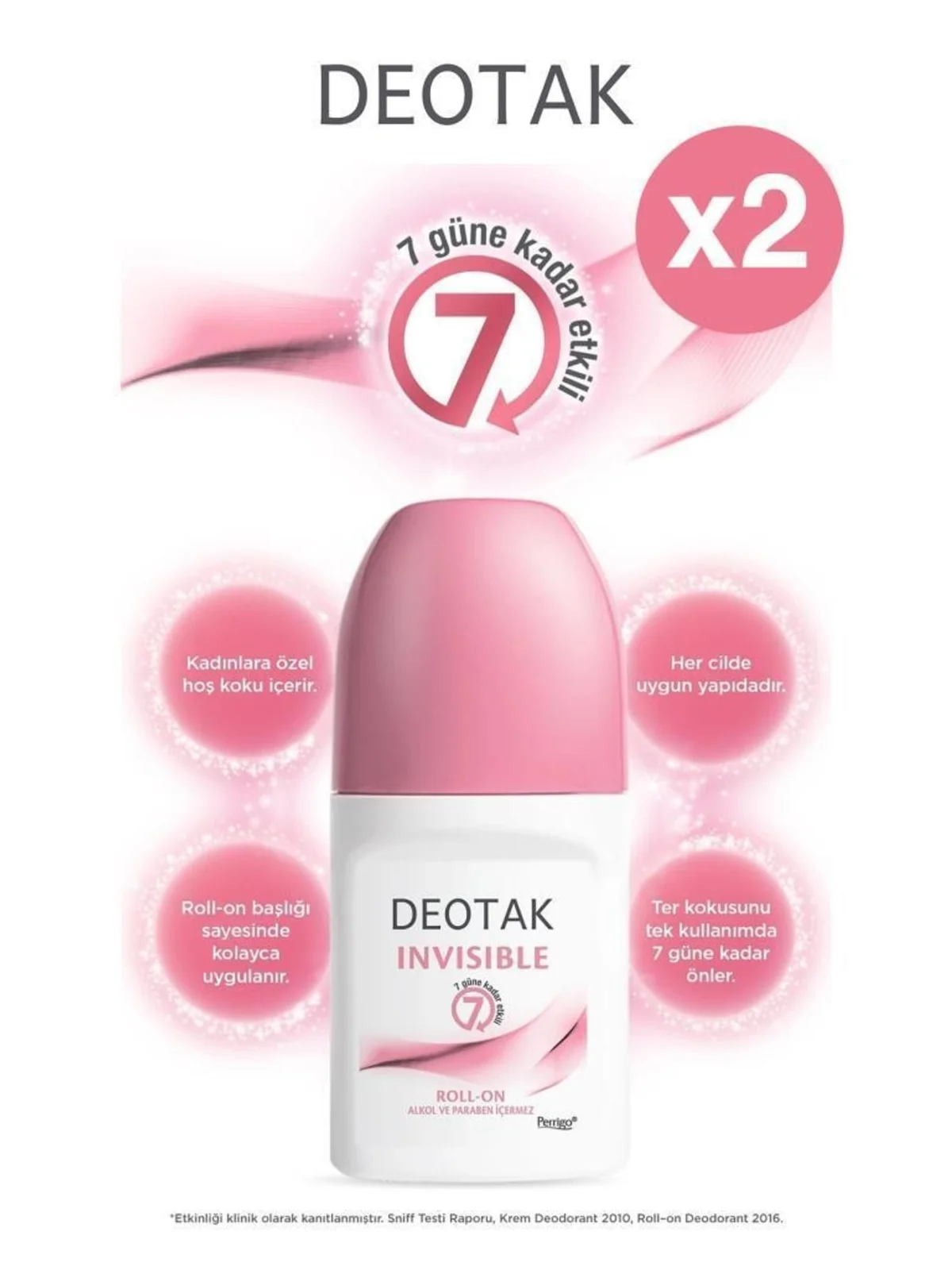Deotak Invisible Roll-On Women 35 ml