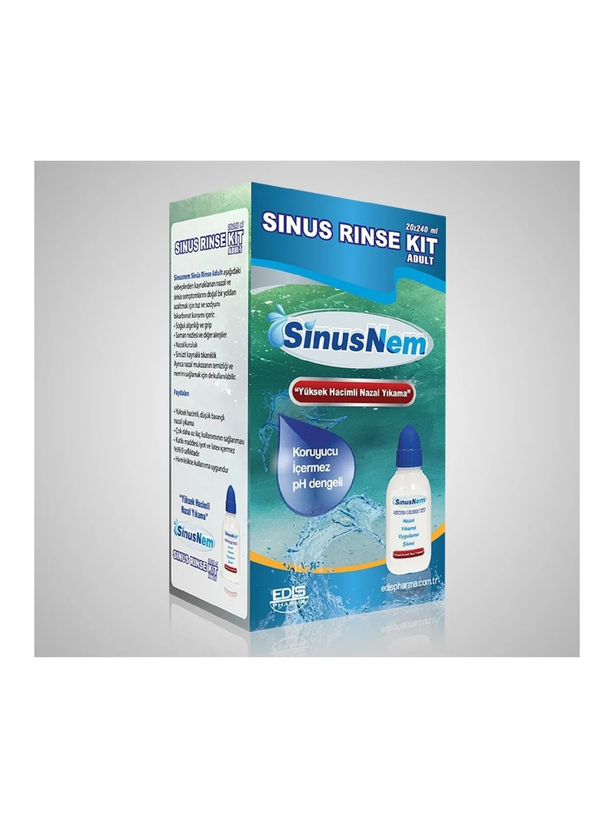 Sinusnem Sinus Rinse Kit Yetişkin