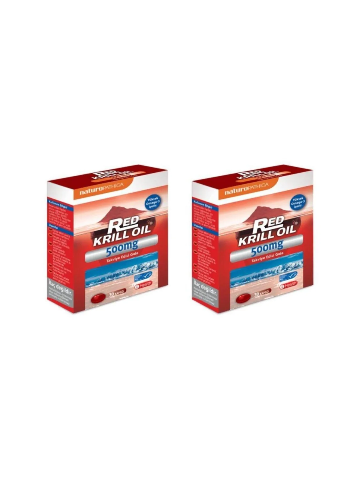 Red Krill Oil 500 mg 30 Kapsül