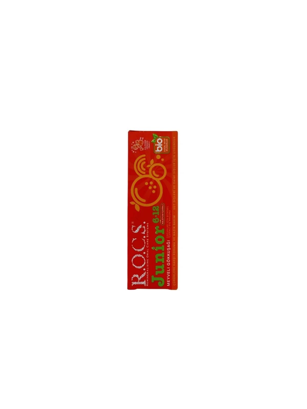 Rocs Junior 6-12 Yaş Meyveli Gökkuşağı Diş Macunu 60 ml