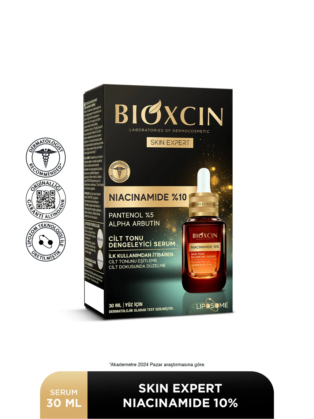 Bioxcin Niasinamid Cilt Bakım Serumu 30 ml