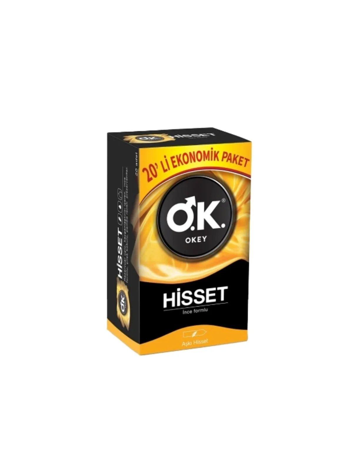 Okey Prezervatif Hisset 20li - Ekonomik