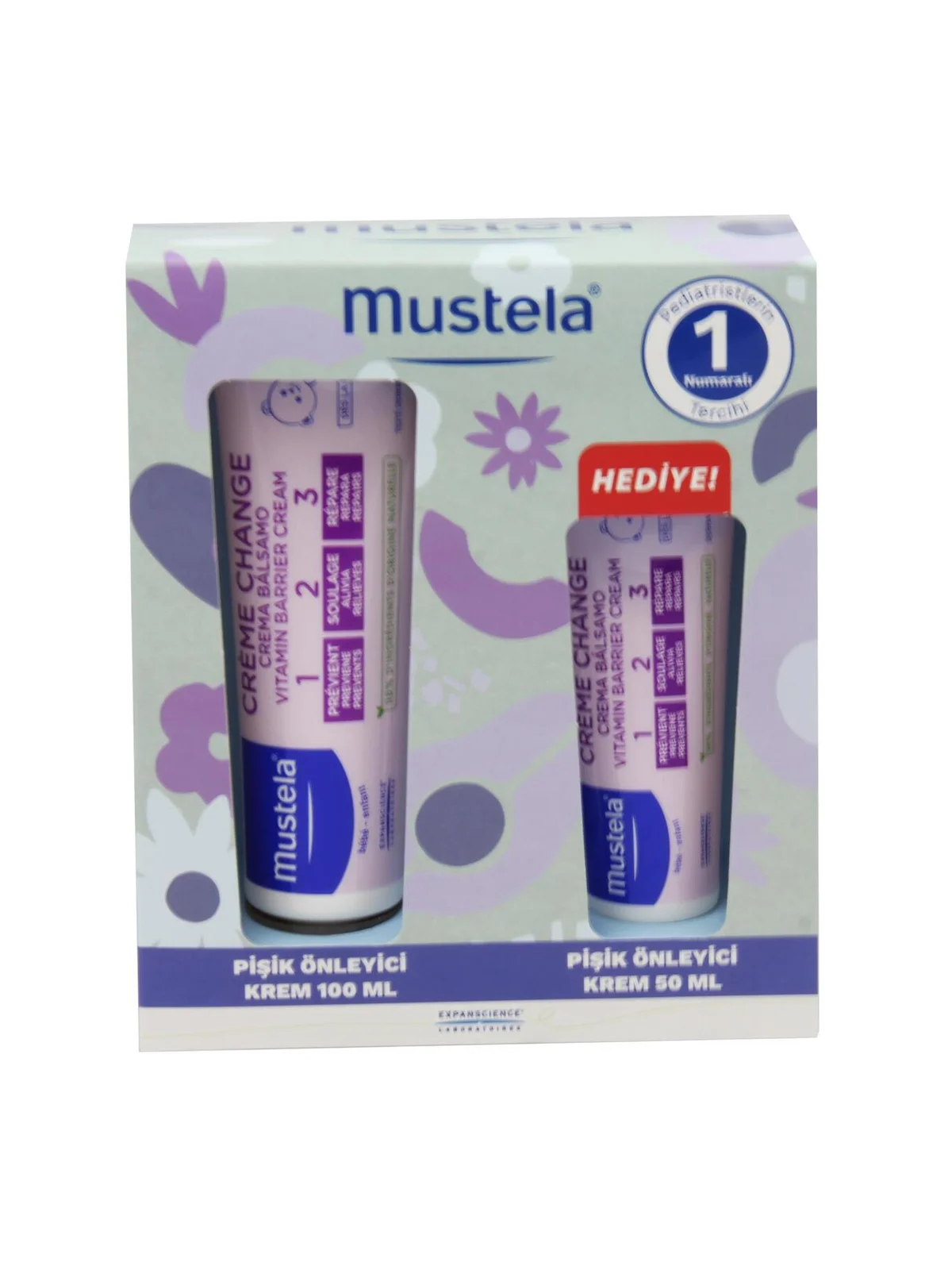 Mustela Vitamin Barrier 1-2-3 Pişik Önleyici Krem 100 gr + 50 gr Hediyeli
