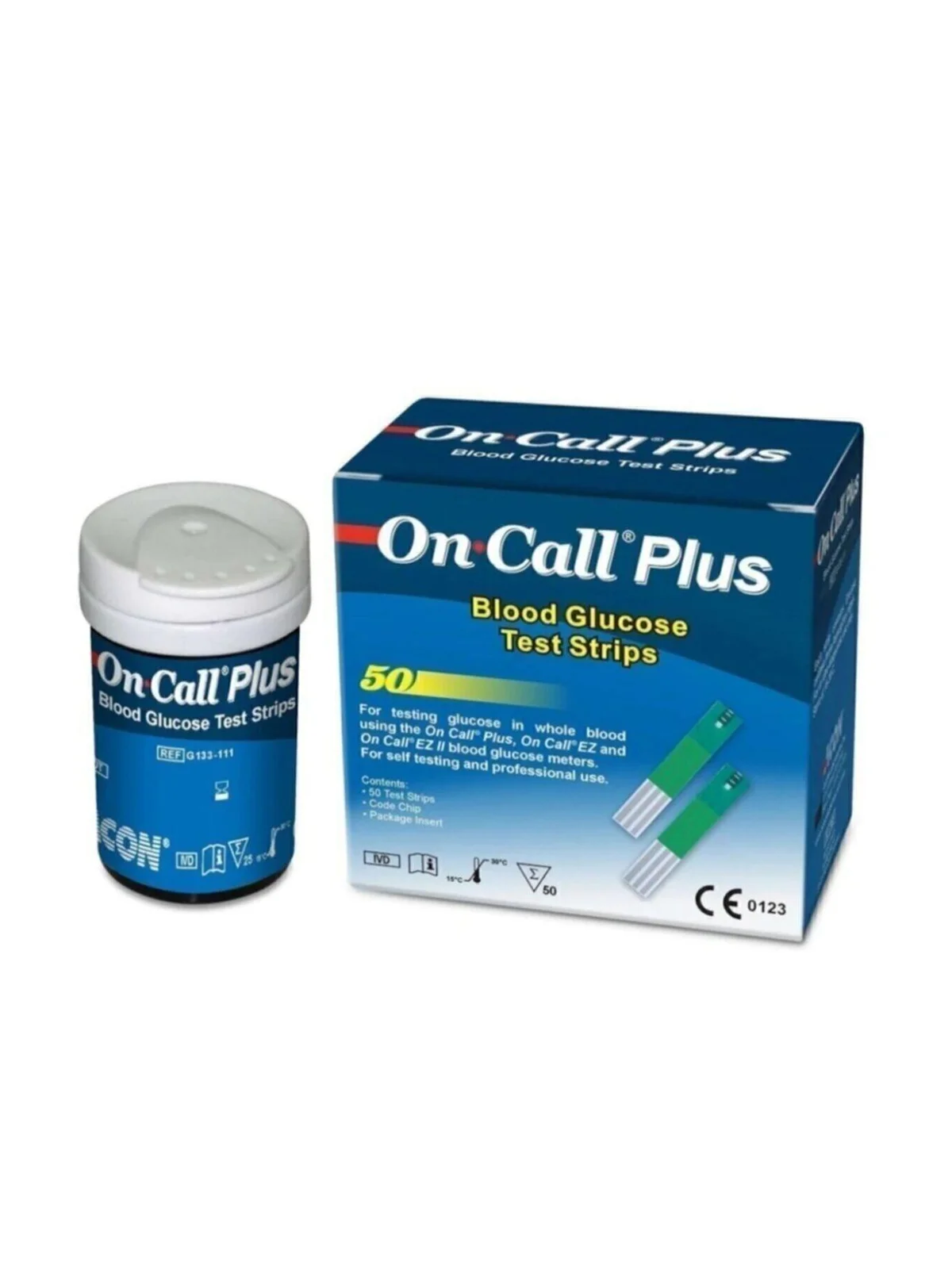 On Call Plus Kan Şekeri Test Stribi 50li
