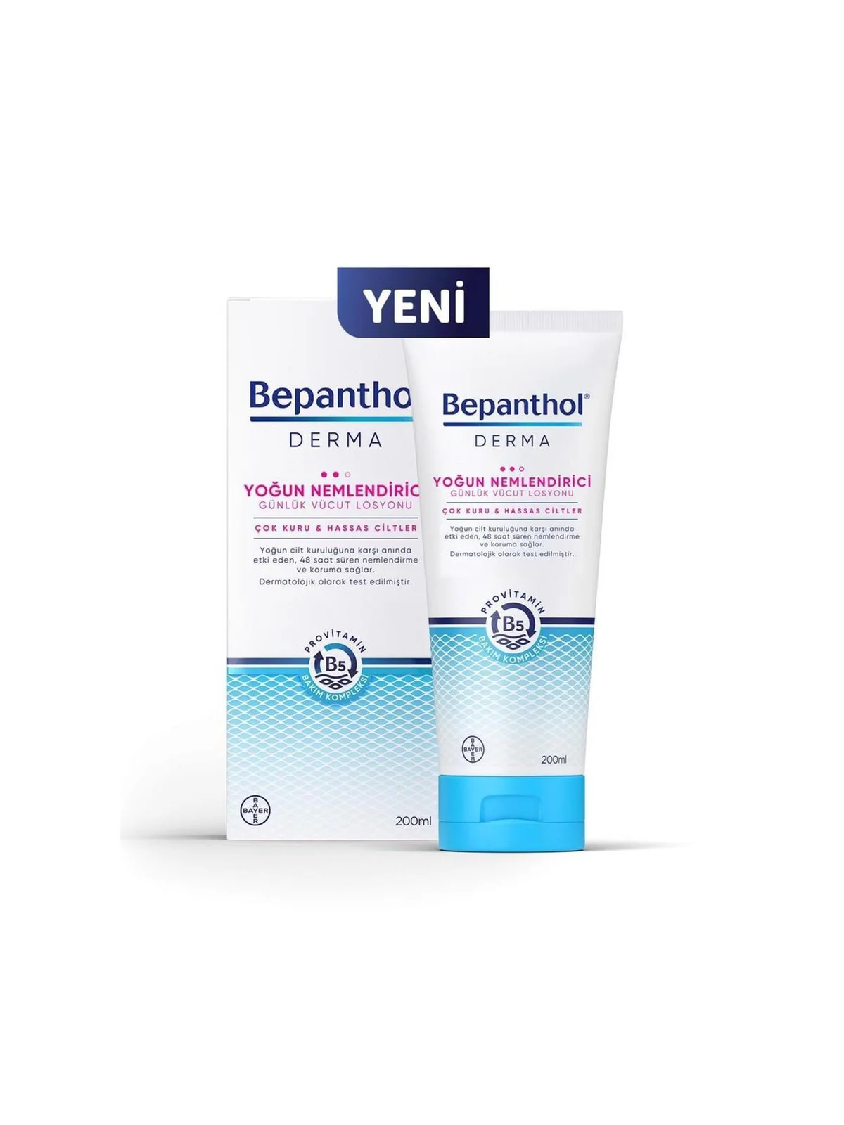 Bepanthol Derma Yoğun Nemlendirici Günlük Vücut Losyonu 200 ml