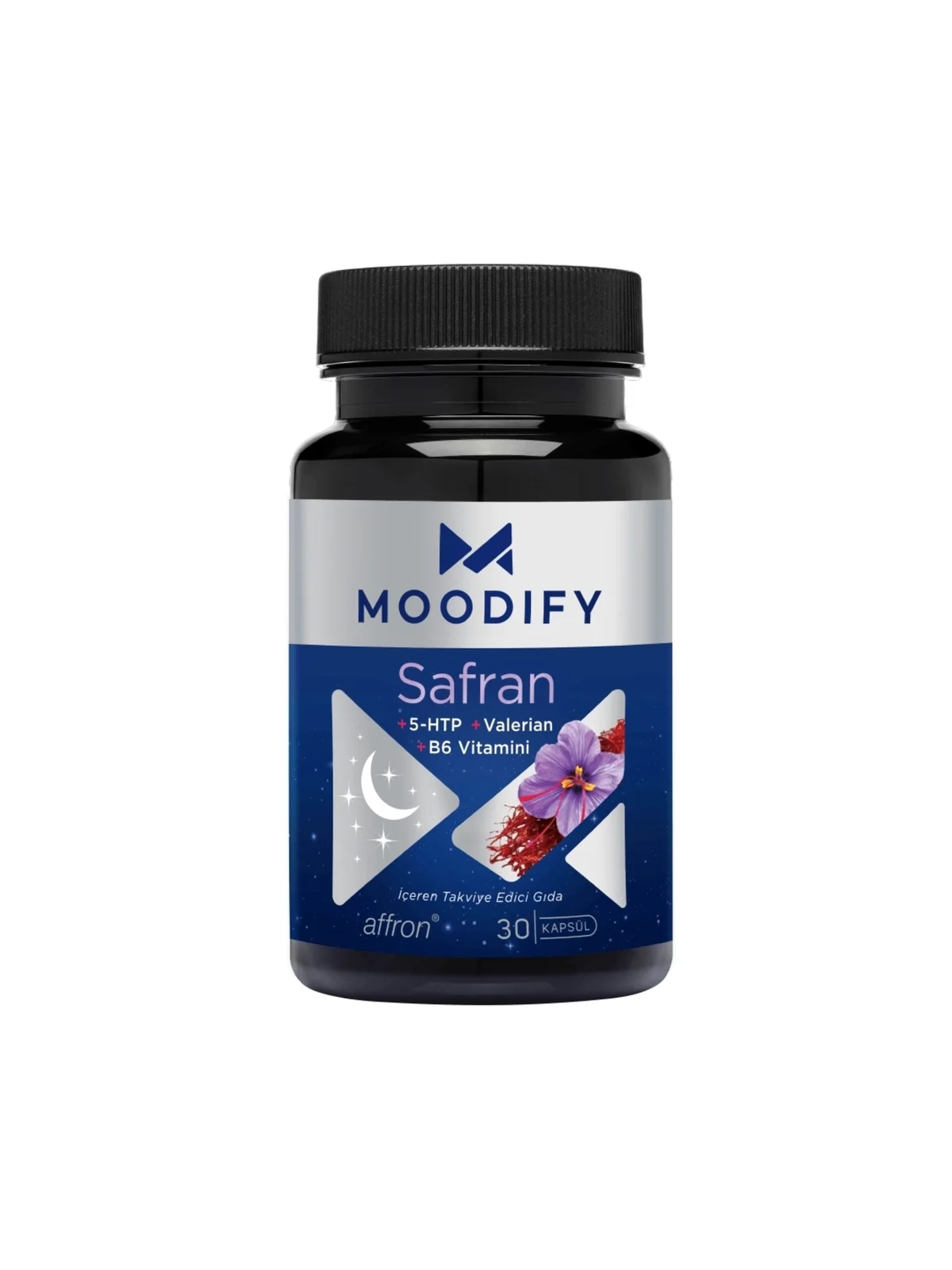 Moodify Safran 5 HTP Valerin Vitamin B6 30 Kapsül
