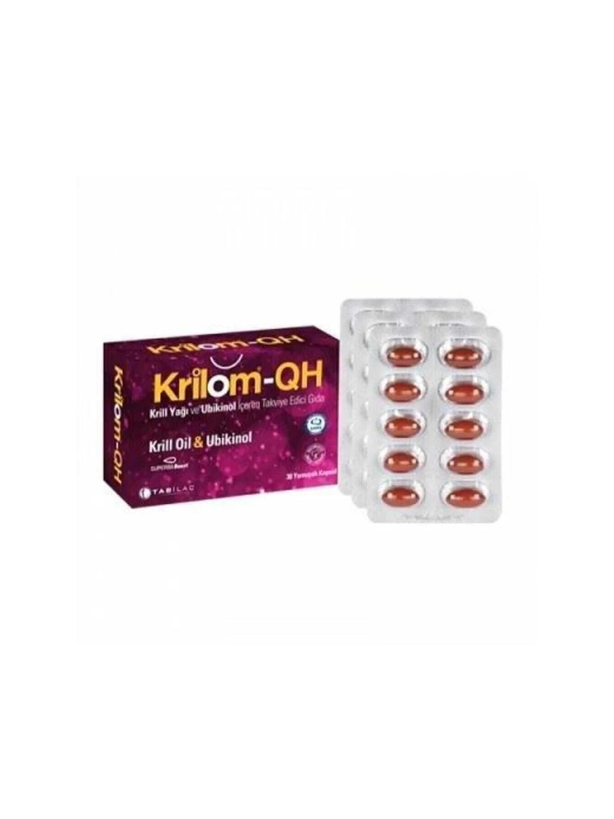 Krilom QH 30 Yumuşak Kapsül