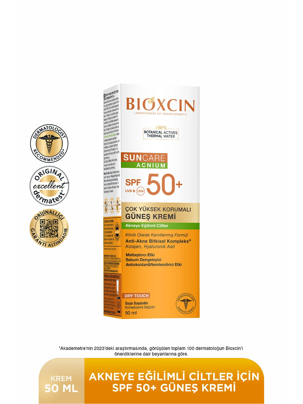 Bioxcin Sun Care Acnium Krem SPF50 50 ml