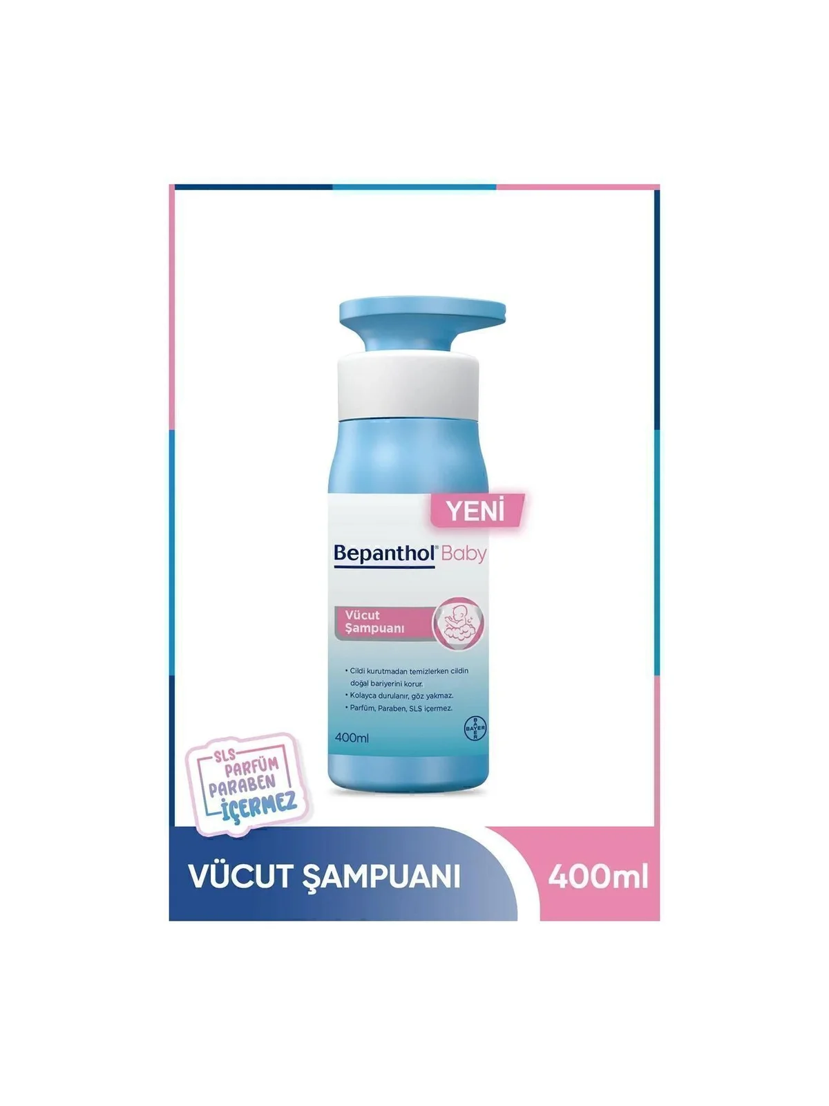 Bepanthol Baby Vücut Şampuanı 400 ml