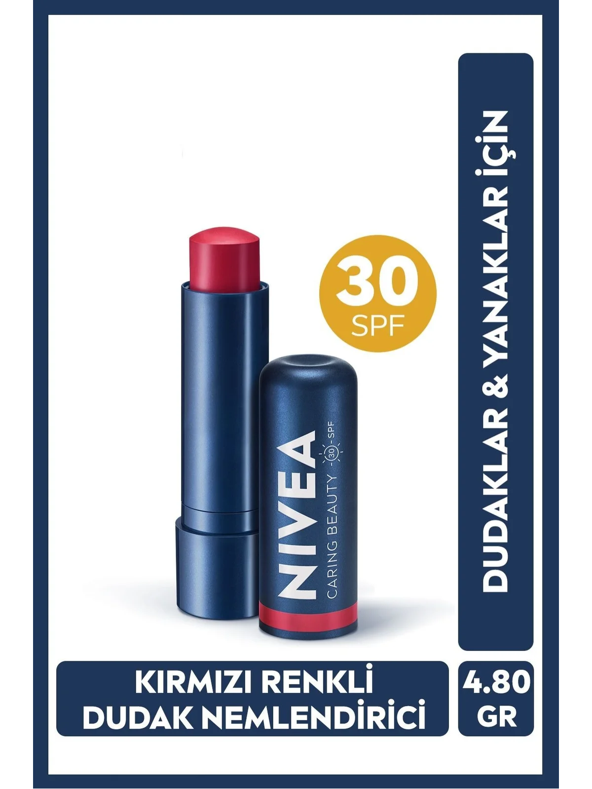 Nivea Lip Cheek Caring Red