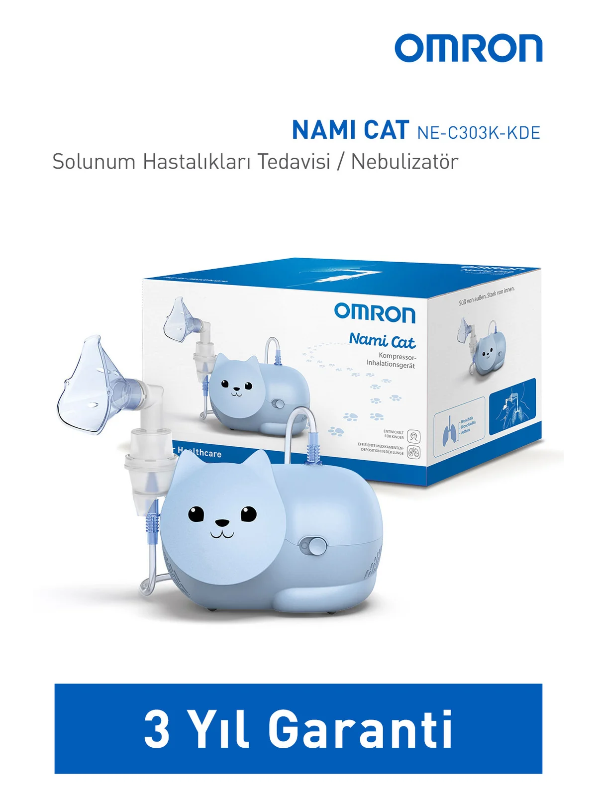 Omron Nami Cat Compressor Nebülizatör