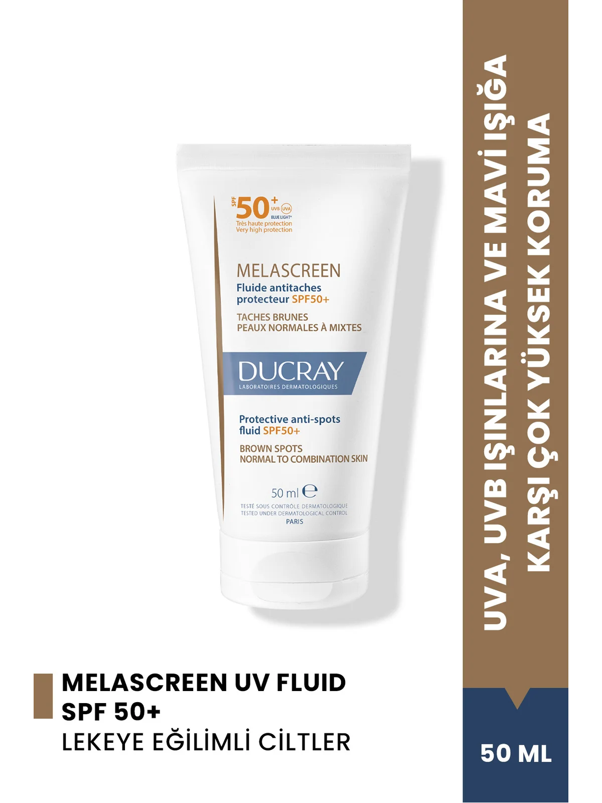 Ducray Melascreen Protective Anti-Spots Fluid SPF50 50 ml