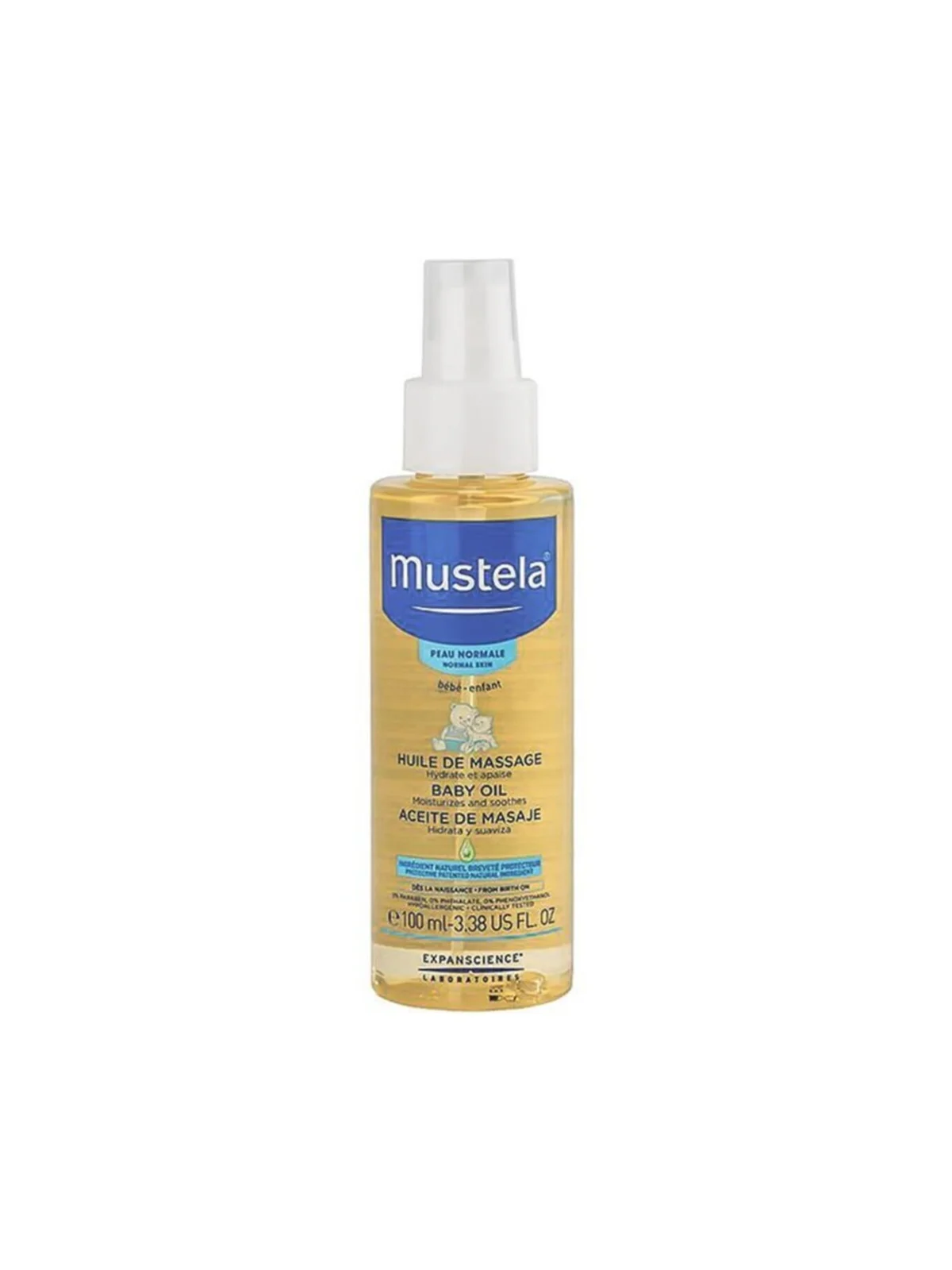 Mustela Baby Massage Oil Nemlendirici ve Rahatlatıcı Bebek Yağı 100 ml