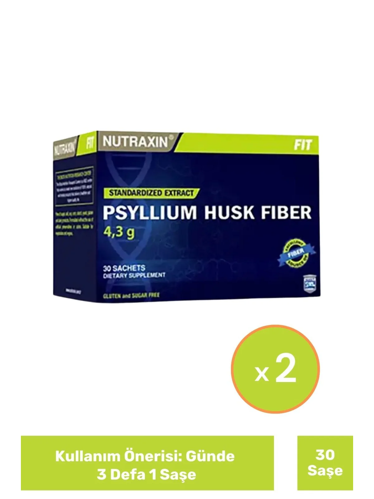 Nutraxin Psyllium Husk 5 gr x 30