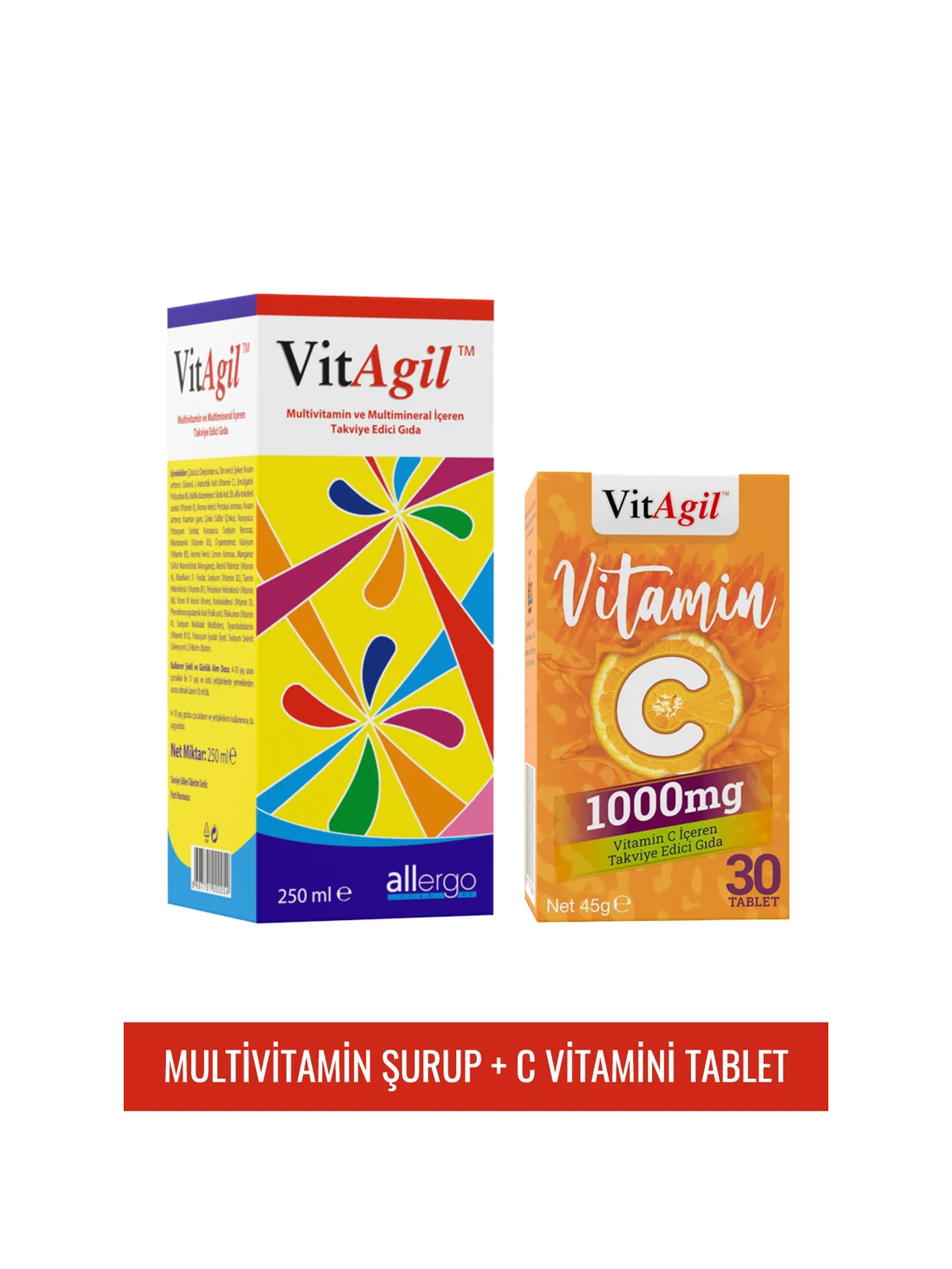 Vitagil Multivitamin Mineral Şurup 250 ml