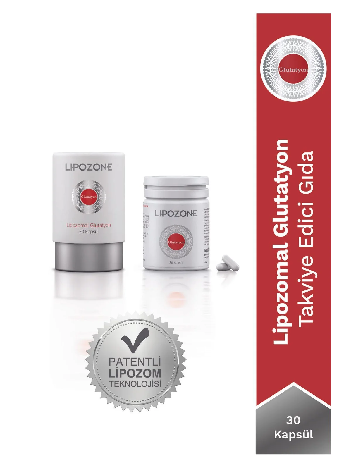Lipozone Glutatyon 30 Kapsül