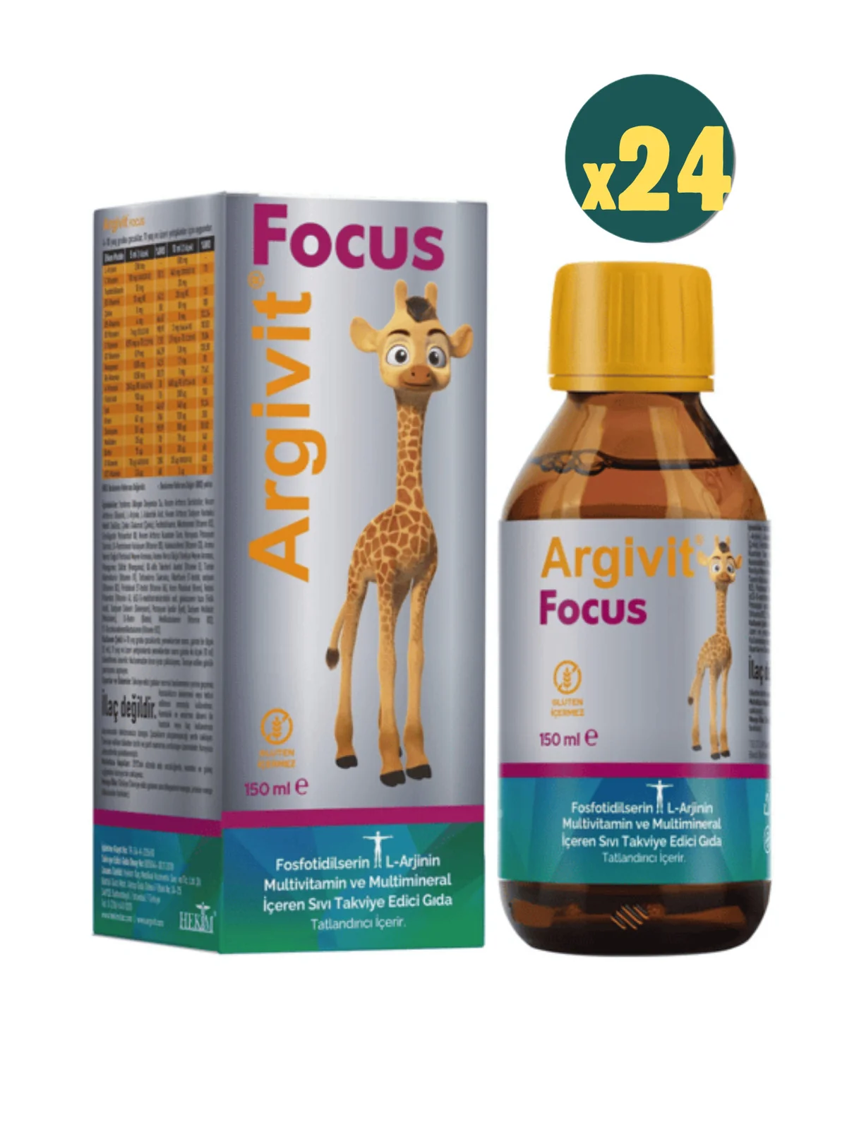 Argivit Focus Şurup 150 ml
