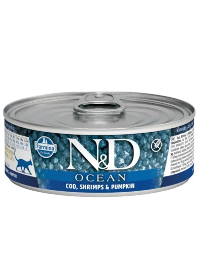 N&D Ocean Pumpkin Morili Kitten Kedi Konserve 70 Gr