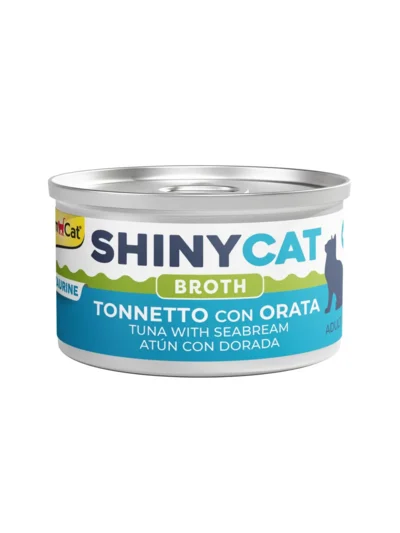 Gimcat Shınycat Broth Çipuralı Kedi Yaş Maması 70 GR