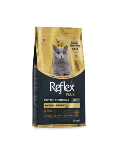 Reflex Plus British Shorthair Yetişkin Kedi Maması 1.5 KG