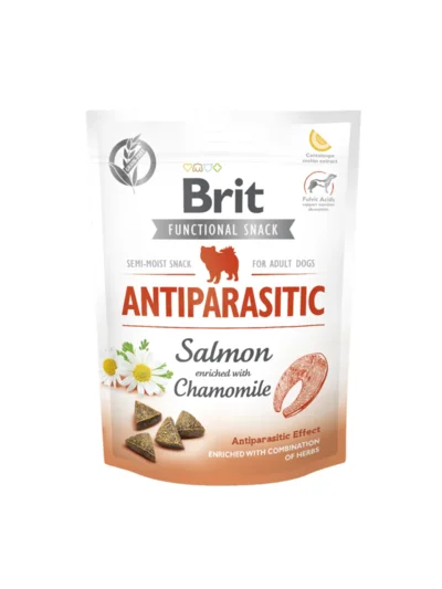 Brit Care Funct. Snack Antıparasıtıc Somonlu Köpek Ödülü 150 Gr