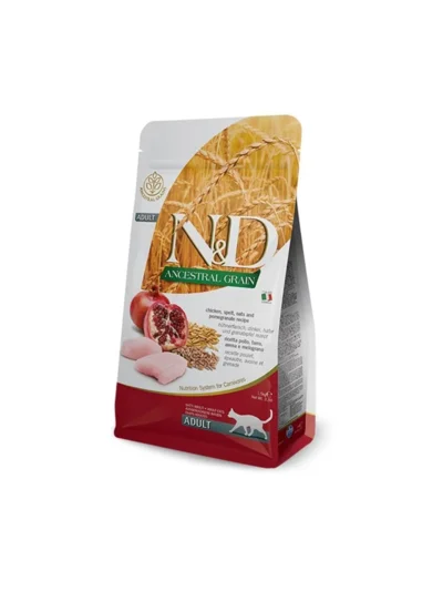 N&D Low Tavuklu Narlı Yetişkin Kedi Maması 5 Kg