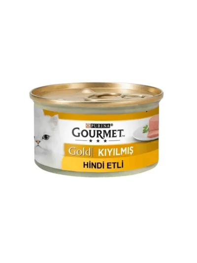 Gourmet Gold Kıyılmış Hindi Etli Kedi Konserve 85 Gr